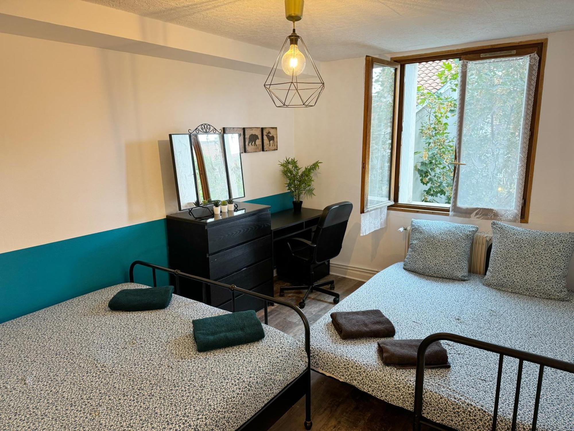 09 Chic & Cosy Grand Appart 4 Pieces 75M2 Hypercentre Wifi Smart Tv Netflix Saint-Etienne  Eksteriør bilde