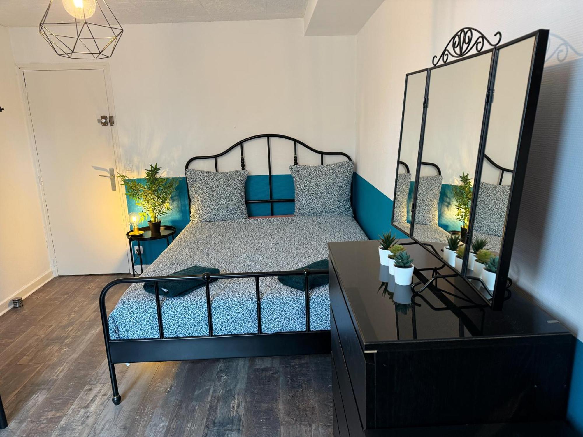 09 Chic & Cosy Grand Appart 4 Pieces 75M2 Hypercentre Wifi Smart Tv Netflix Saint-Etienne  Eksteriør bilde