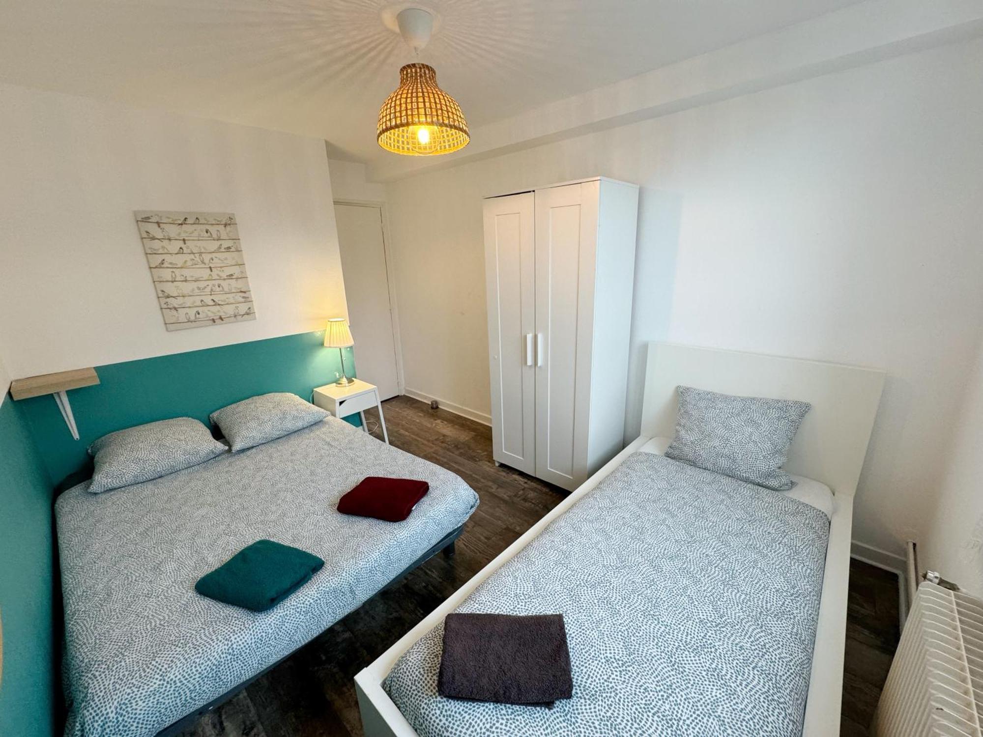 09 Chic & Cosy Grand Appart 4 Pieces 75M2 Hypercentre Wifi Smart Tv Netflix Saint-Etienne  Eksteriør bilde