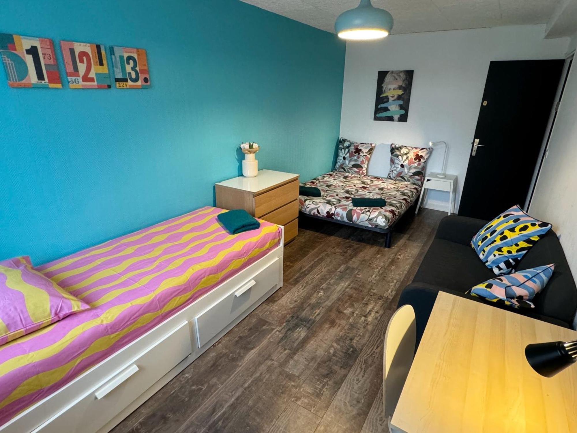 09 Chic & Cosy Grand Appart 4 Pieces 75M2 Hypercentre Wifi Smart Tv Netflix Saint-Etienne  Eksteriør bilde