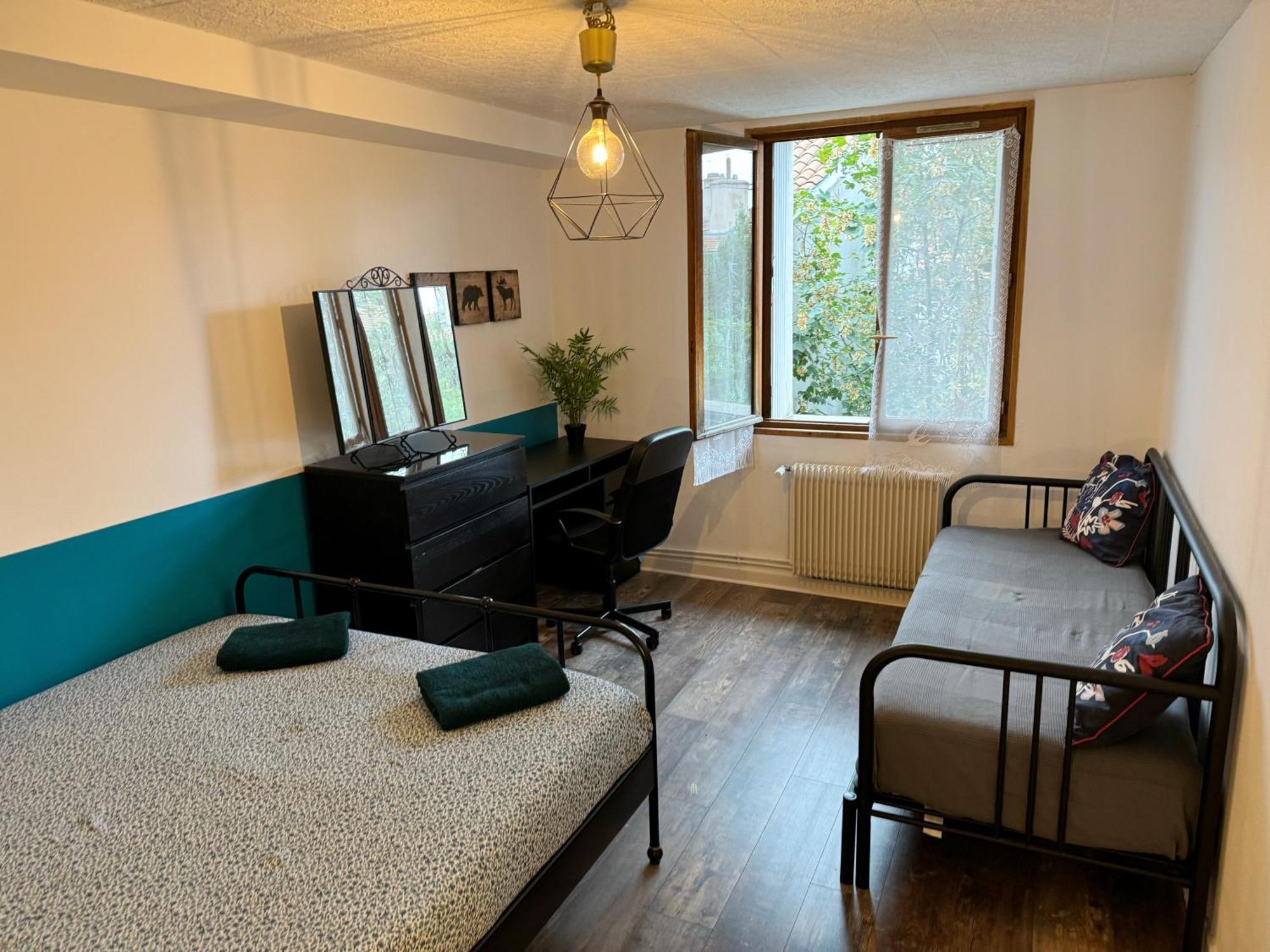 09 Chic & Cosy Grand Appart 4 Pieces 75M2 Hypercentre Wifi Smart Tv Netflix Saint-Etienne  Eksteriør bilde